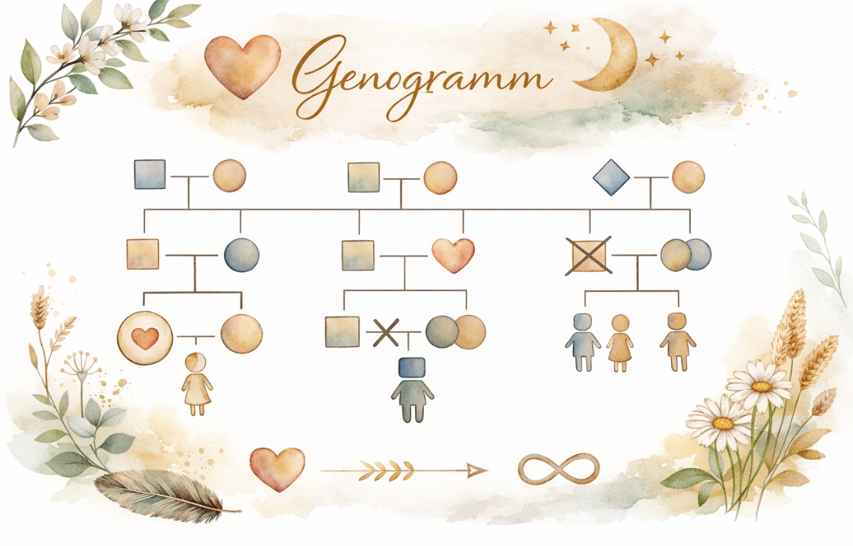 Genogrammarbeit psychologische Beratung Yvonne Schütte